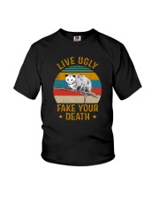 LIVE UGLY FAKE YOUR DEATH OPOSSUM Youth T-Shirt thumbnail