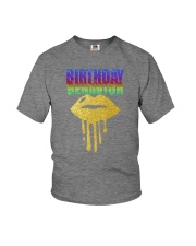 BIRTHDAY BEHAVIOR Youth T-Shirt tile
