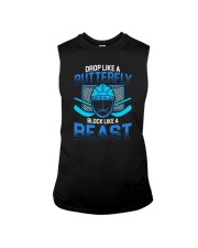 DROP LIKE A BUTTERFLY BLOCK LIKE A BEAST Sleeveless Tee thumbnail