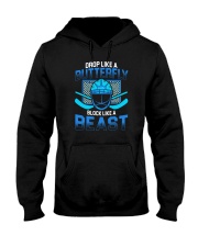 DROP LIKE A BUTTERFLY BLOCK LIKE A BEAST Hooded Sweatshirt thumbnail