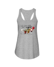 I'M JUST HERE FOR THE BOOS a Ladies Flowy Tank tile