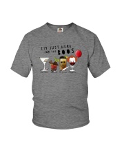 I'M JUST HERE FOR THE BOOS a Youth T-Shirt tile