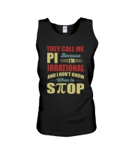 I'M IRRATIONAL AND I DON'T KNOW WHEN TO STOP Unisex Tank thumbnail