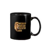 HUSBAND BLACK DAD PROTECTOR HERO Mug tile