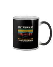 DON'T FOLLOW ME JEEP Color Changing Mug thumbnail
