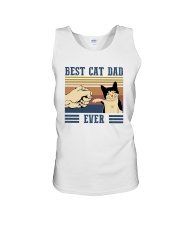 BEST CAT DAD EVER Unisex Tank thumbnail