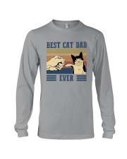 BEST CAT DAD EVER Long Sleeve Tee thumbnail