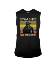PLAGUE DOCTOR WASH YOUR DAMN HANDS Sleeveless Tee thumbnail