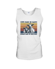 COWS MAKE ME HAPPY Unisex Tank thumbnail