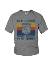 I'M INTO FITNESS WHISKEY Youth T-Shirt thumbnail