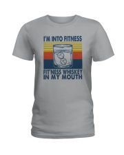 I'M INTO FITNESS WHISKEY Ladies T-Shirt thumbnail