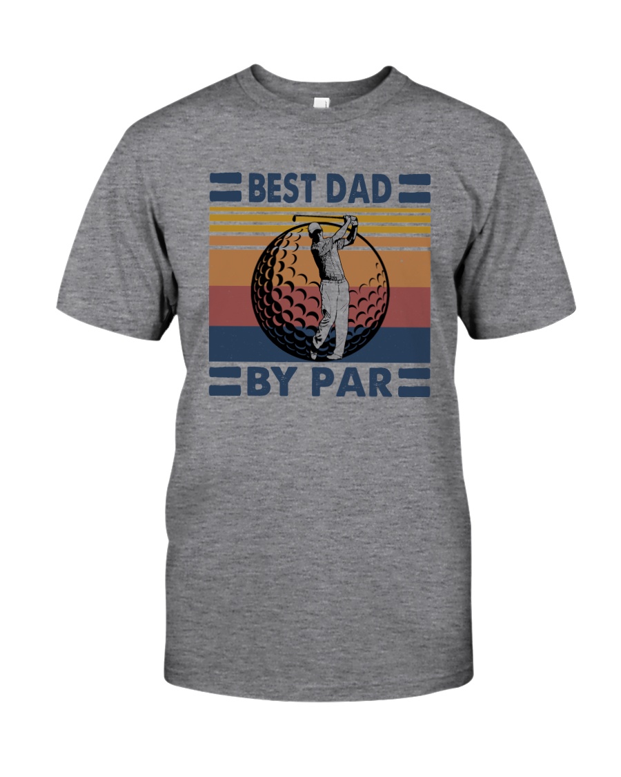 FUNNY DAD GOLF BEST DAD BY PAR Classic T-Shirt