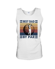 FUNNY DAD GOLF BEST DAD BY PAR Unisex Tank tile