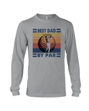 FUNNY DAD GOLF BEST DAD BY PAR Long Sleeve Tee tile