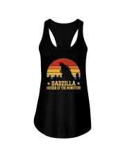 DADZILLA FATHER OF THE MONSTERS Ladies Flowy Tank thumbnail