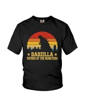 DADZILLA FATHER OF THE MONSTERS Youth T-Shirt thumbnail