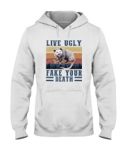 LIVE UGLY FAKE YOUR DEATH Hooded Sweatshirt thumbnail