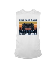 REAL DADS GAME WITH THEIR KIDS Sleeveless Tee thumbnail