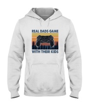 REAL DADS GAME WITH THEIR KIDS Hooded Sweatshirt thumbnail