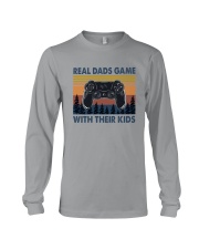REAL DADS GAME WITH THEIR KIDS Long Sleeve Tee thumbnail