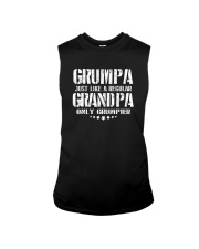 GRUMPA JUST LIKE A REGULAR GRANDPA ONLY GRUMPIER Sleeveless Tee tile
