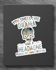 YOU SMELL LIKE DRAMA AND A HEADACHE Sticker - Single (Vertical) aos-sticker-single-vertical-lifestyle-front-10