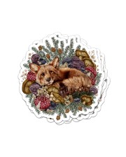 THE COOL FOX Sticker - 4 pack (Vertical) front
