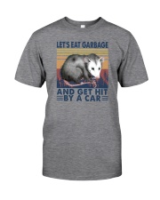 LET'S EAT GARBAGE OPOSSUM Classic T-Shirt front
