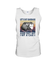LET'S EAT GARBAGE OPOSSUM Unisex Tank tile