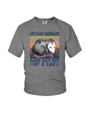 LET'S EAT GARBAGE OPOSSUM Youth T-Shirt tile