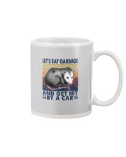 LET'S EAT GARBAGE OPOSSUM Mug tile