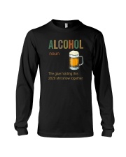 ALCOHOL NOUN BEER Long Sleeve Tee tile