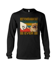BEST Pomeranian DAD EVER Long Sleeve Tee thumbnail