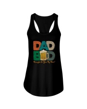 DAD BOD BEER VINTAGE Ladies Flowy Tank tile