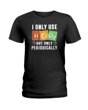 I MAY BE NERDY Ladies T-Shirt tile