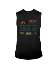 BEST GUITAR MUSIC NOTE DAD EVER Sleeveless Tee tile