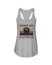BEARDED DAD LIKE A NORMAL DAD JUST BETTER Ladies Flowy Tank thumbnail