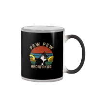 PEW PEW BANANA CAT Color Changing Mug thumbnail