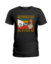 BEST Beagle DAD EVER Ladies T-Shirt thumbnail