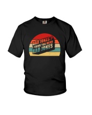 I THINK YOU MEAN RAD JOKES Youth T-Shirt tile