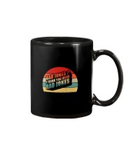 I THINK YOU MEAN RAD JOKES Mug tile