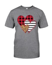 SPLICING HEARTS VALENTINE'S DAY Classic T-Shirt front