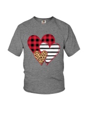 SPLICING HEARTS VALENTINE'S DAY Youth T-Shirt thumbnail