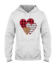 SPLICING HEARTS VALENTINE'S DAY Hooded Sweatshirt thumbnail