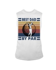 FUNNY DAD GOLF BEST DAD BY PAR Sleeveless Tee thumbnail