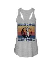 FUNNY DAD GOLF BEST DAD BY PAR Ladies Flowy Tank thumbnail