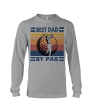 FUNNY DAD GOLF BEST DAD BY PAR Long Sleeve Tee thumbnail
