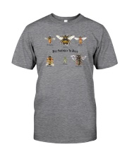 BEE FRINEDLY TO BEES Classic T-Shirt front