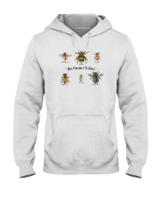 BEE FRINEDLY TO BEES Hooded Sweatshirt tile