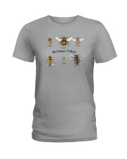 BEE FRINEDLY TO BEES Ladies T-Shirt tile